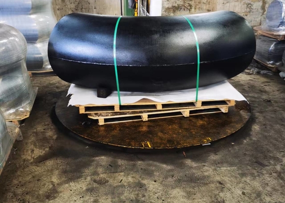Loại đẩy khuỷu tay bằng thép carbon có đường kính lớn Sch40 Asme Ansi Din Jis