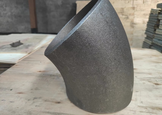 ASME A234 Wpb Thép carbon Bán kính ngắn Khuỷu tay 45 độ SCH10 SCH20
