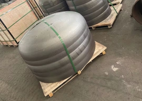 Butt Weld Ss306 Sch40 6 Nắp ống thép không gỉ Ép lạnh