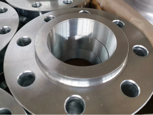 400LBS 600LBS ANSI B16.5 B16.47 NPT Mặt bích có ren CS A105