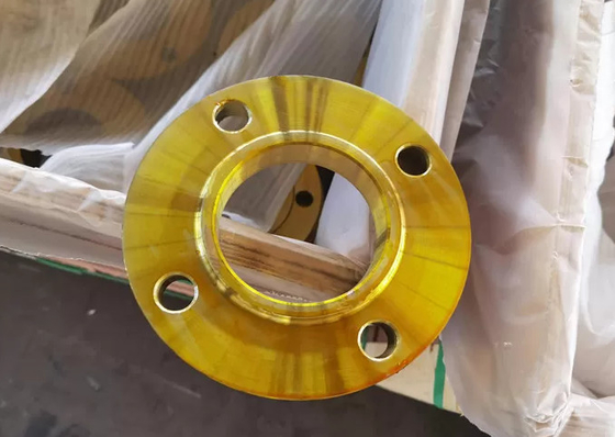 Mặt bích Ansi B16.5 màu vàng A105 150LBS 300LBS 600LBS 900LBS 1500LBS
