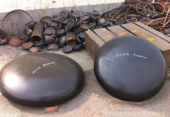 Sơn đen DIN 28011 Nắp ống thép carbon A234WPB A420WPL6