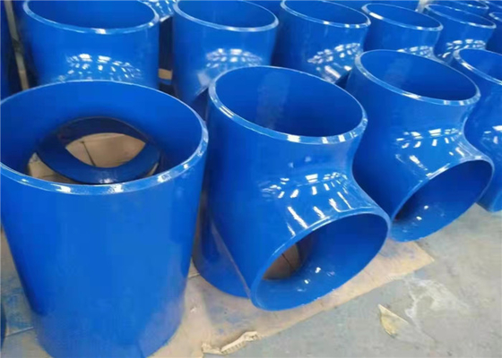 ASTM A234 Thép carbon bằng Tee ST35.8 Gas Petroleum Sch160