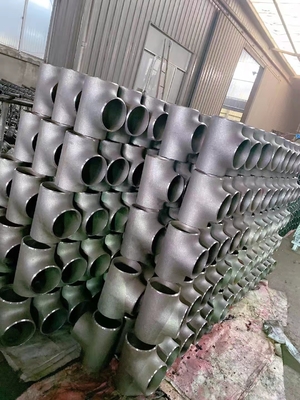 Q235 Q215 Tê thép cacbon ANSI A234 WPB Mạ kẽm nóng 1/8 &quot;đến 2&quot;
