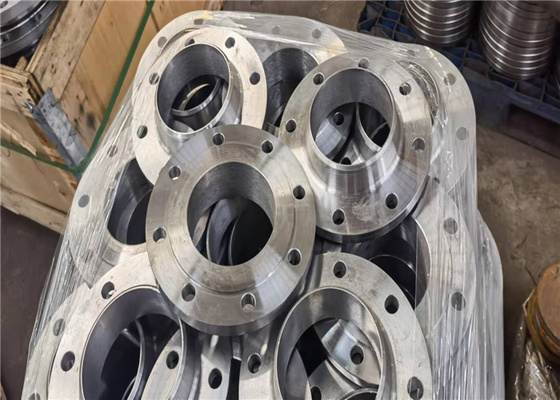 2K 5K Đúc Mặt bích bằng thép không gỉ SCH60 Cổ hàn phẳng Trượt trên