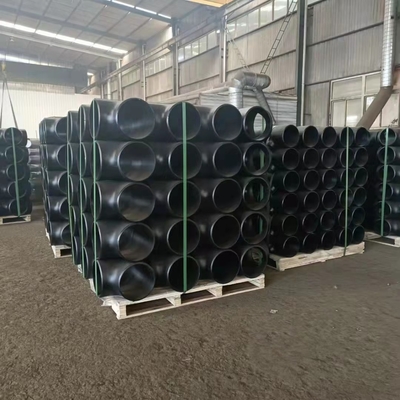 Thép carbon 2 inch được đánh bóng Lắp khuỷu tay hàn bán kính dài cho hệ thống đường ống