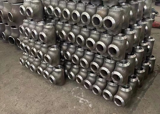 Hàn DIN2605 Tê thép cacbon Astm A234 Sch 80 Xs Xxh Sch160