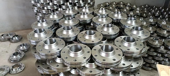 Mặt bích thép rèn Pn6 A105, Trượt thép carbon trên mặt bích