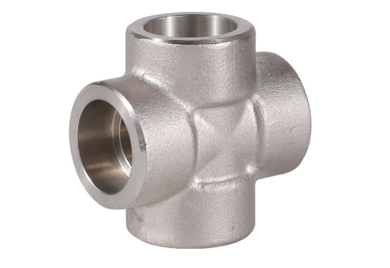 Phụ kiện đường ống chéo ASME B16.9 SS304 SS316 Mông hàn chéo giả mạo