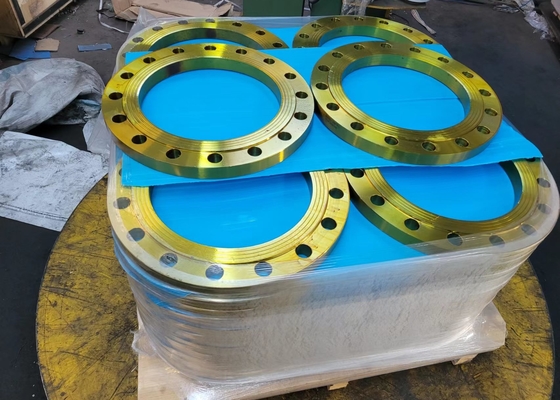 ASME 16.5 Mặt bích bằng thép không gỉ bằng thép carbon có ren Bề mặt mạ kẽm