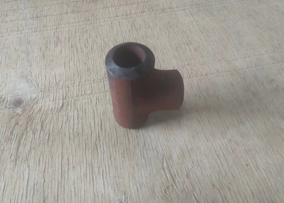 ASME B16.9 Thép carbon Giảm Tee Sch40 ASTM A234 Wpb Mông hàn Tee