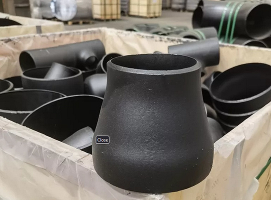 Astm A234 Wpb Bộ giảm tốc đồng tâm phun cát Phụ kiện đường ống lệch tâm liền mạch