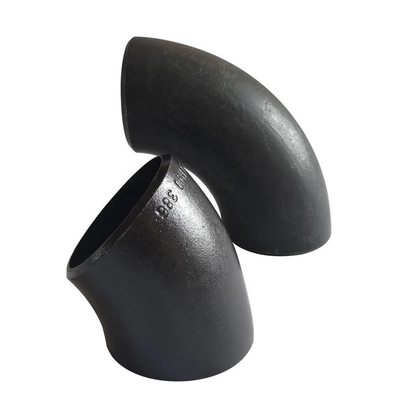 SCH10 SCH20 Thép carbon Tay vịn ống thép 45 độ Khuỷu tay ống nam bằng nhau