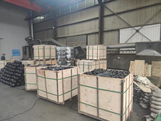 SCH10 SCH20 Thép carbon Tay vịn ống thép 45 độ Khuỷu tay ống nam bằng nhau