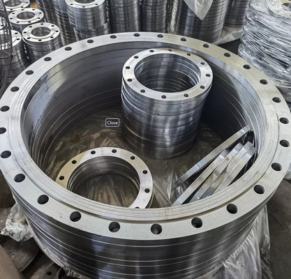 Sơn đen Mặt bích cổ ống Dn1000, Mặt bích thép rèn LCB
