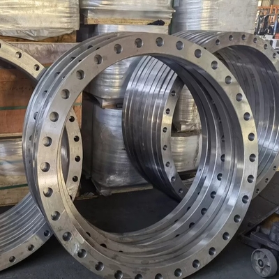 OEM ASTM A105 Mặt bích thép rèn SCH80 Bề mặt dầu chống gỉ