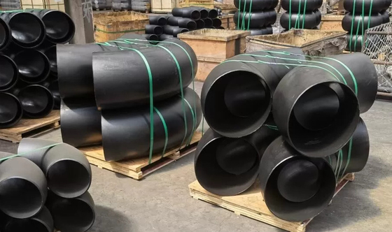 426*12 Phụ kiện đường ống hàn 3d 5d Khuỷu tay En10253-1 P235gh 6mm 8mm 10mm 12mm
