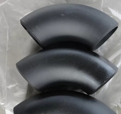 Khuỷu tay bằng thép carbon ASME phun cát ASME B16.9 90 độ 180 độ