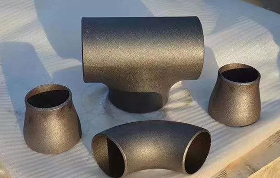 ISO3419 Thép carbon 304 Lắp mông DIN2605-1 EN10253-1 Tee hàn mông giảm