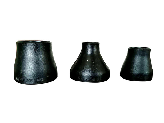 Luyện kim DIN Carbon thép giảm tốc đồng tâm Lắp ống