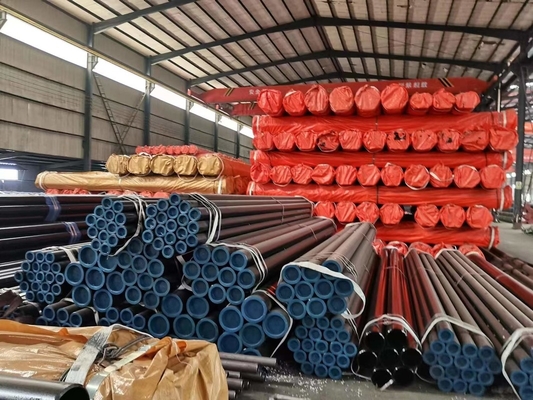 Chiều dài 5m đến 14m Phụ kiện đường ống liền mạch Astm API5l A106 A53 Gr.B Dia 21.3MM đến 762MM