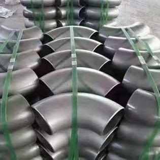Phụ kiện uốn cong khuỷu tay bằng thép không gỉ 2 được đánh bóng / thổi cát