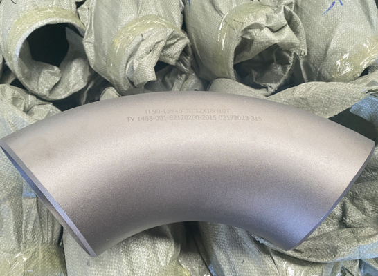 Ống thép không gỉ Ss304 316 Lắp khuỷu tay hàn / Có ren / Ổ cắm 90 180 độ