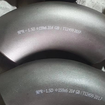 LR 90° 45° 180° Cánh tay thép carbon cho hệ thống đường ống ASTM A234 WPB