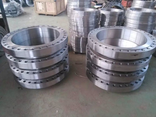 Hợp kim carbon Thép không gỉ Asme B16.5 STD Wn Mặt bích Din Ansi Jis Gost