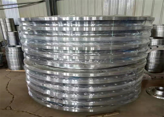 PN25 PN40 Mặt bích thép carbon 12820-80 Vận chuyển khí dầu rèn