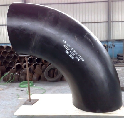 Astm A234 Wpb B16.9 Sch40 Cs Khuỷu tay bằng thép carbon Mông hàn sơn chống gỉ