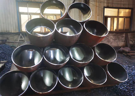 Hàn SGP Sch 80 90 độ khuỷu tay ASME Thép không gỉ đen
