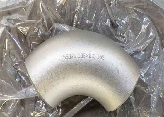 ASTM A403 WP304 6 inch thép không gỉ 90 độ khuỷu tay SCH20