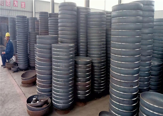 Q345 Q235 Nắp ống thép cacbon WPC liền mạch rèn Sch160