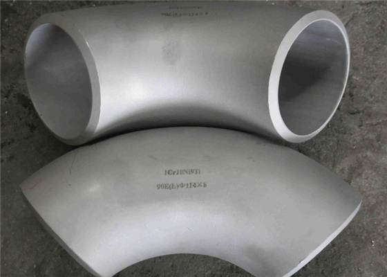 SS316l Ống hàn khuỷu tay Sch80 Butt Equal Round Stamping Forged