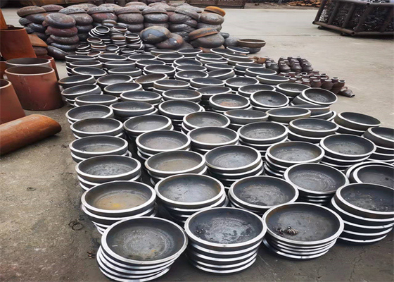 A420 WPL6 Nắp ống thép carbon SCH80 Đen xám A234 WP12 Chống mài mòn