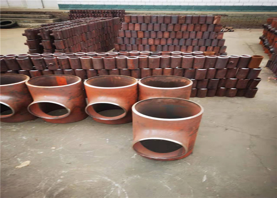 GB Hàn thép carbon Tee 4500PSI-15000PSI Plain End Sch140