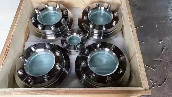 Mặt bích thép rèn sơn mài rõ ràng 15mm-1220mm Thép carbon trượt trên mặt bích