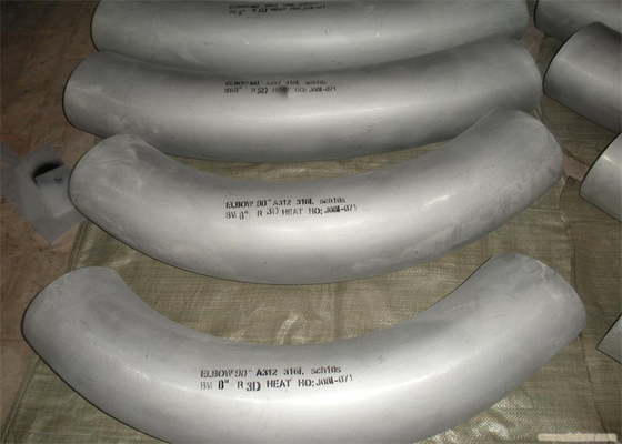Lịch trình tiêu chuẩn khuỷu tay bằng thép không gỉ AISI SS321 316 304