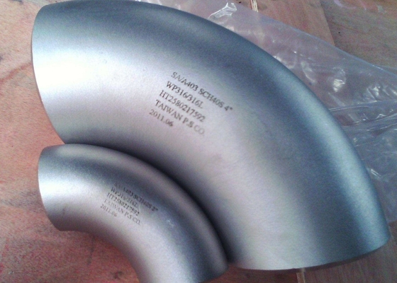 ASTM A403 WP304 6 inch thép không gỉ 90 độ khuỷu tay SCH20