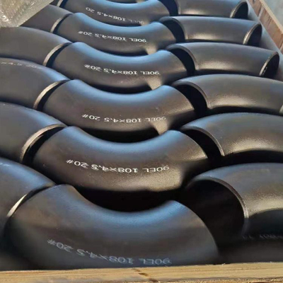 Astm B 16,9 Cút thép carbon vuông góc vát Kết thúc bằng 90