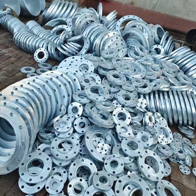 Pn16 Pn100 phẳng trượt trên mặt bích thép rèn carbon