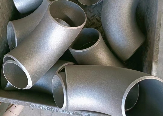 B16.9 Ống thép carbon Nút khuỷu tay hàn Sch20 Sch40 Sch80 Sơn chống rỉ